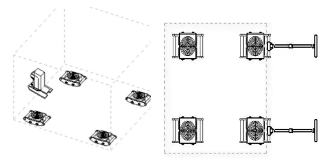 heavy equipment moving dollies